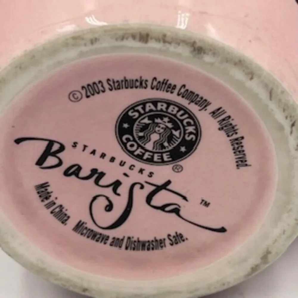 Starbucks Seasonal Drink Coffee Tea Mugs Springtime Easter‎ Amore Vintage